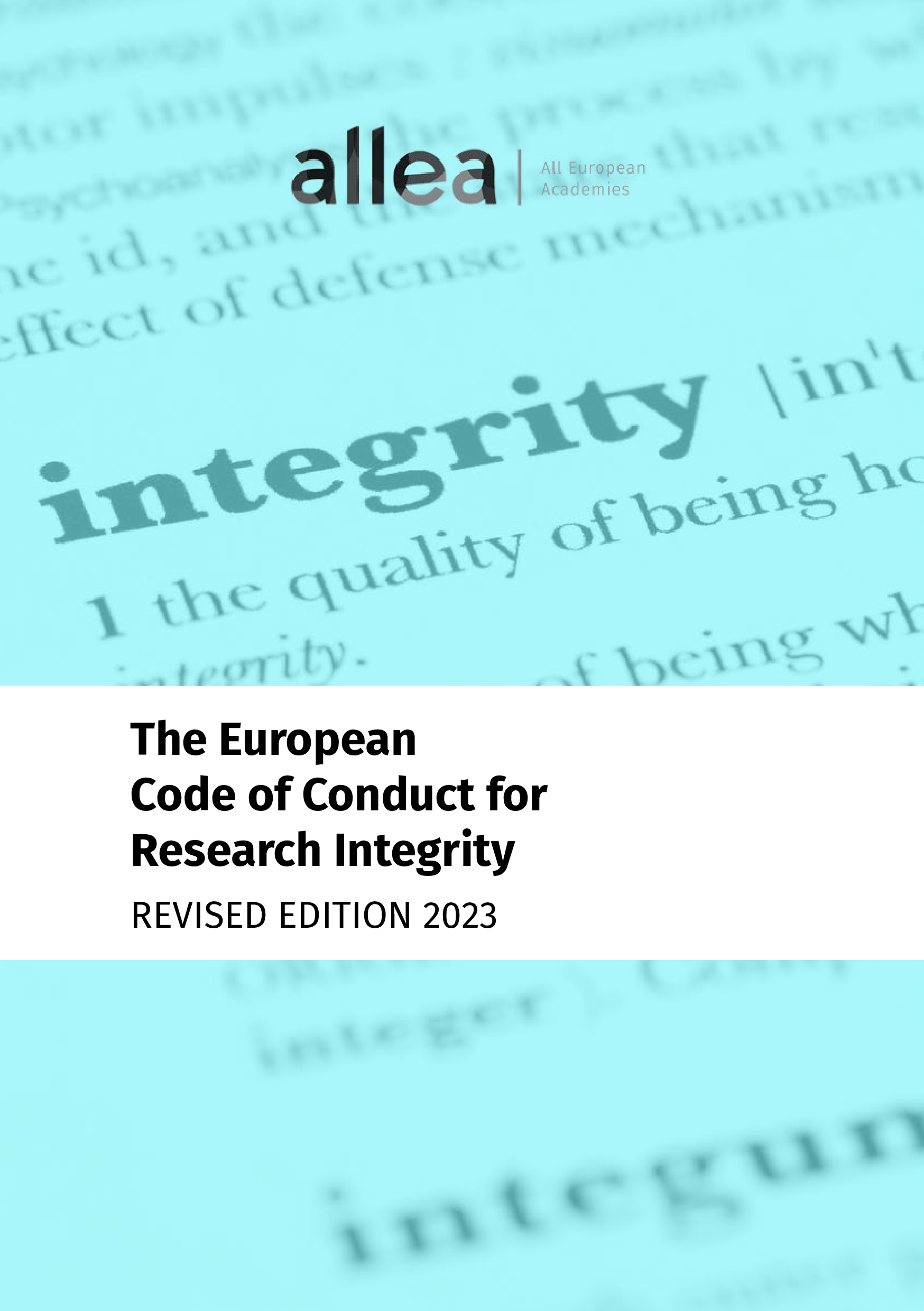 Revised version of European Code of Conduct for Research Integrity published